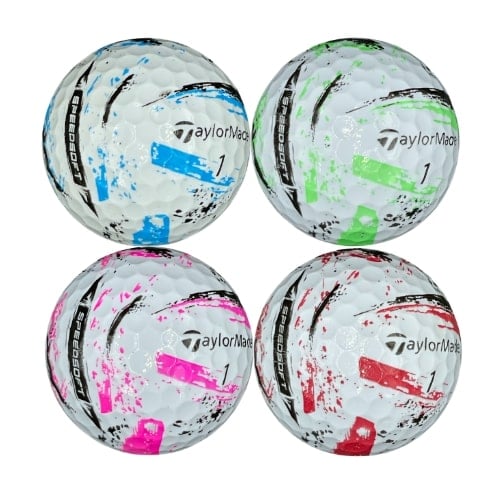 TaylorMade SpeedSoft Ink Color Mix – 100 Pack