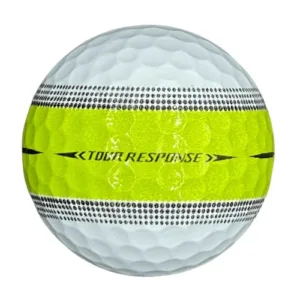 TaylorMade Tour Response Stripe Lime – 50 Pack