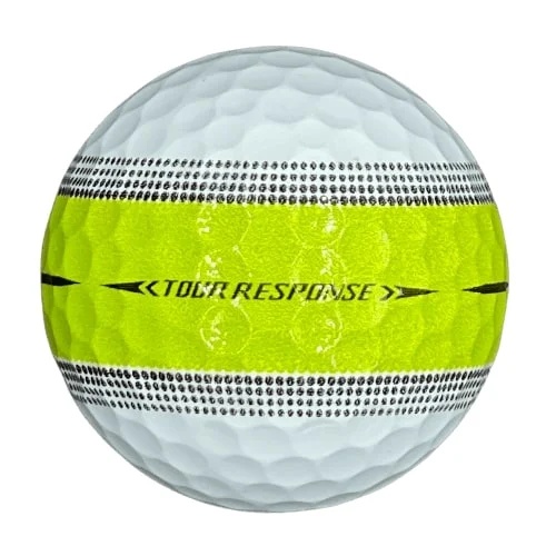 TaylorMade Tour Response Stripe Lime – 50 Pack