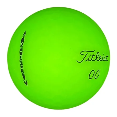 Titleist Velocity Matte Green – 1 Dozen