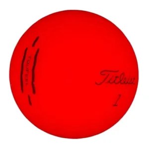 titleist-trufeel-matte-red-1-dozen