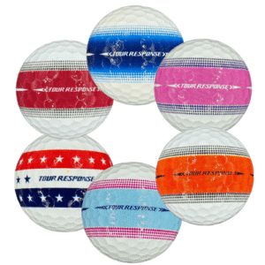 TaylorMade Tour Response Stripe Color Mix – 50 Pack