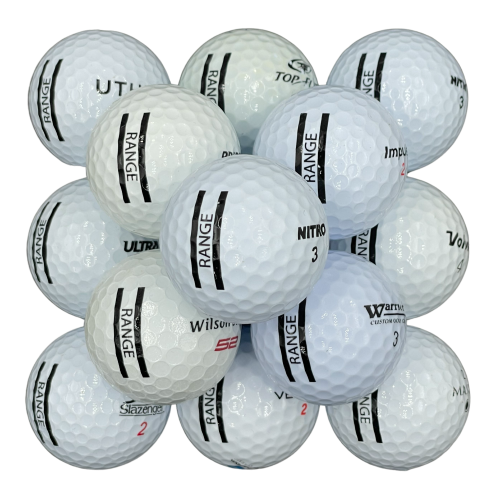 Range Balls – Assorted Brands In Good Condition