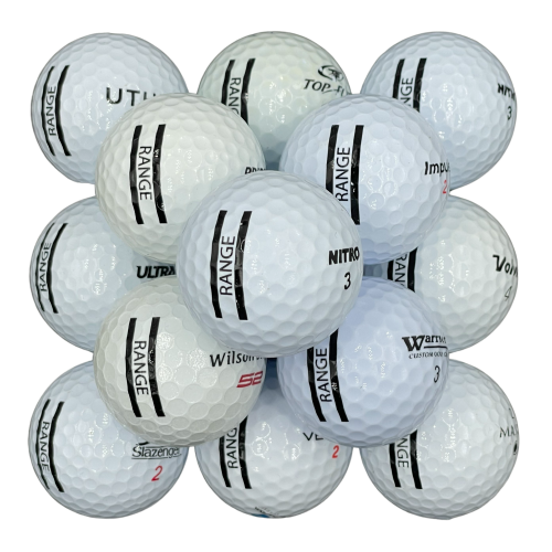 Range Balls – Assorted Brands In Good Condition